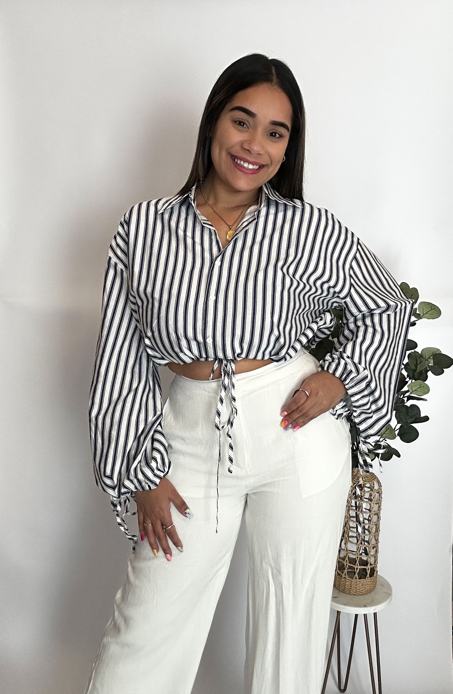 Stripped long sleeve