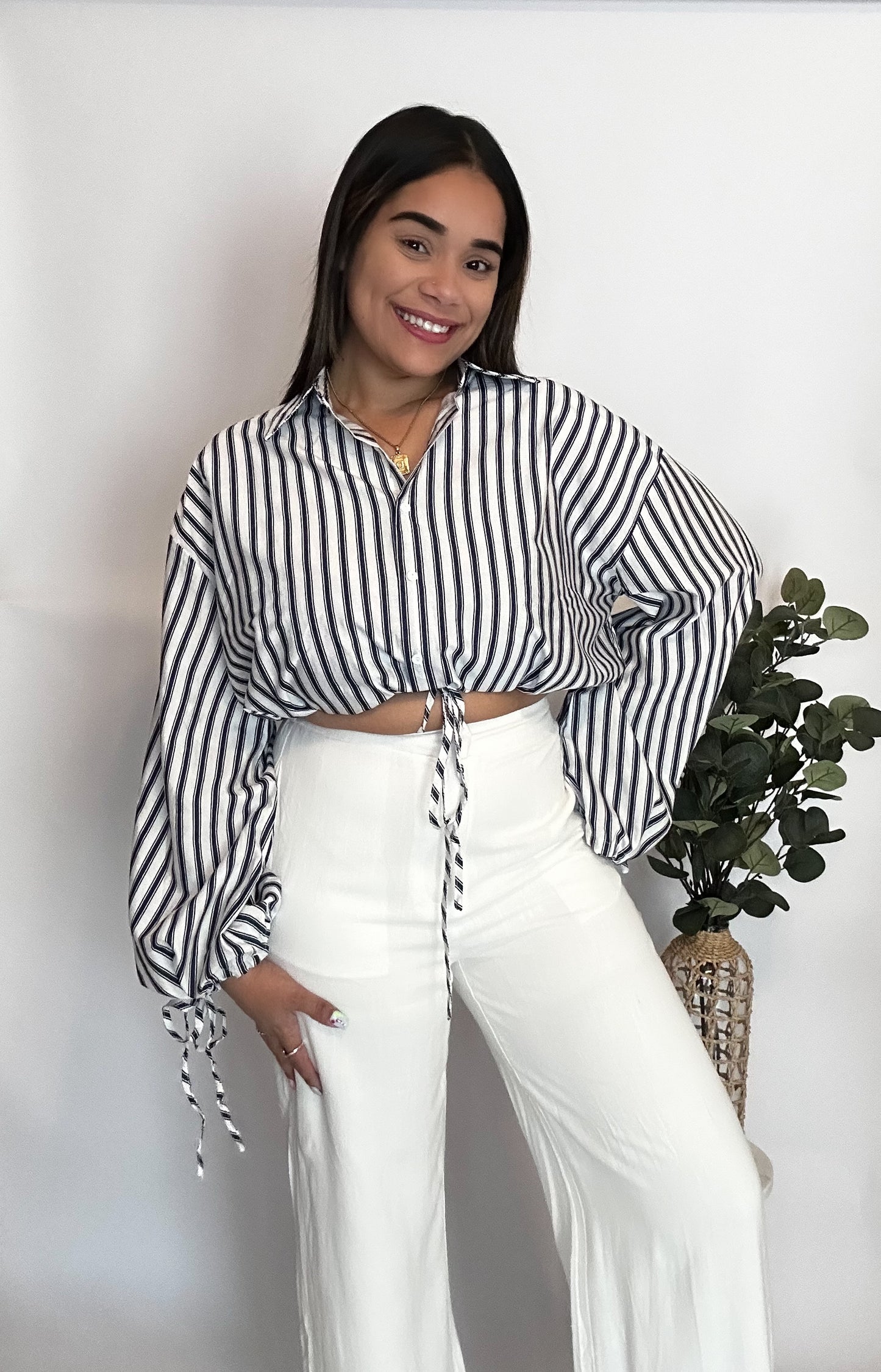 Stripped long sleeve