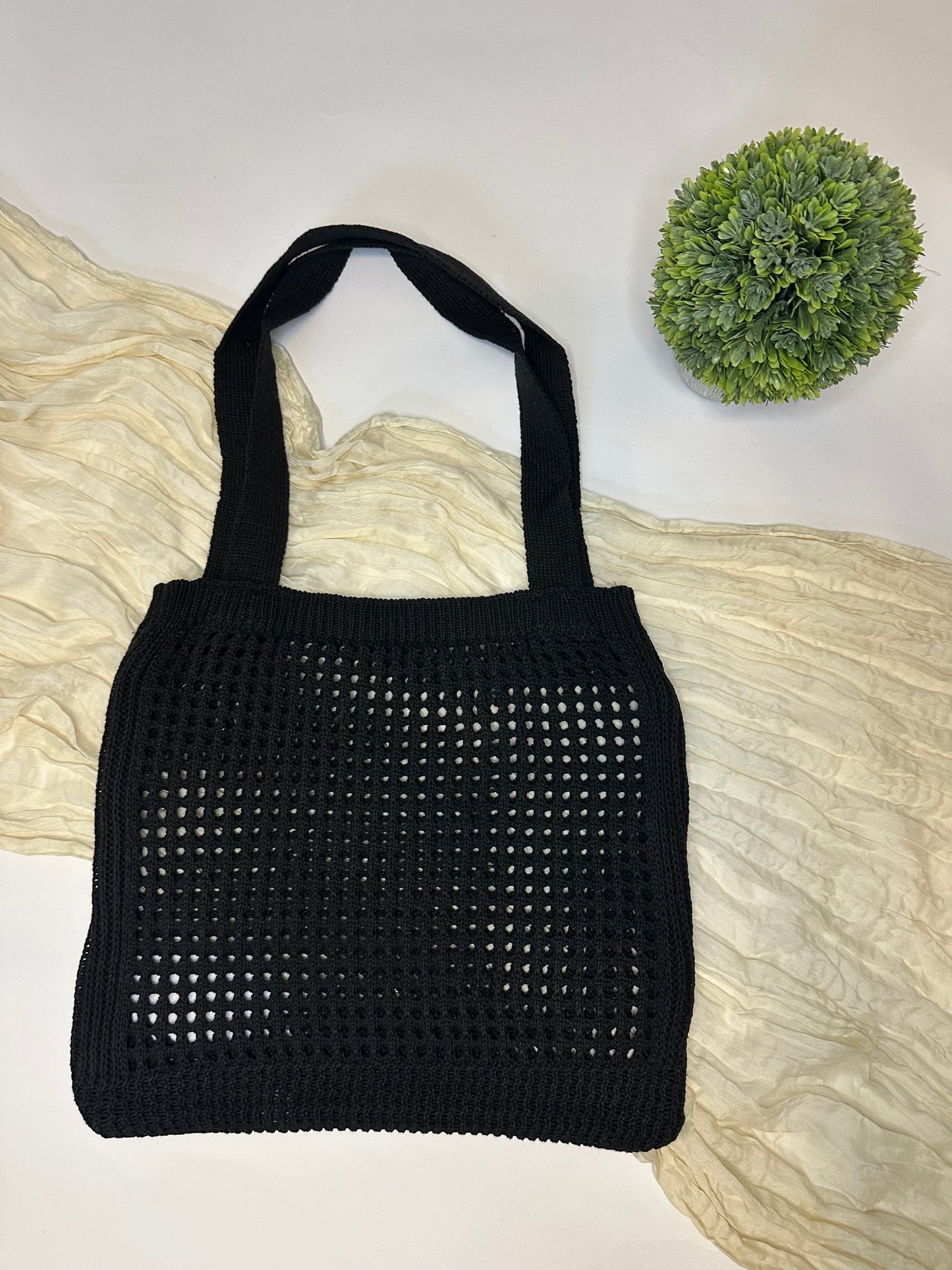 Knit Shoulder Bag