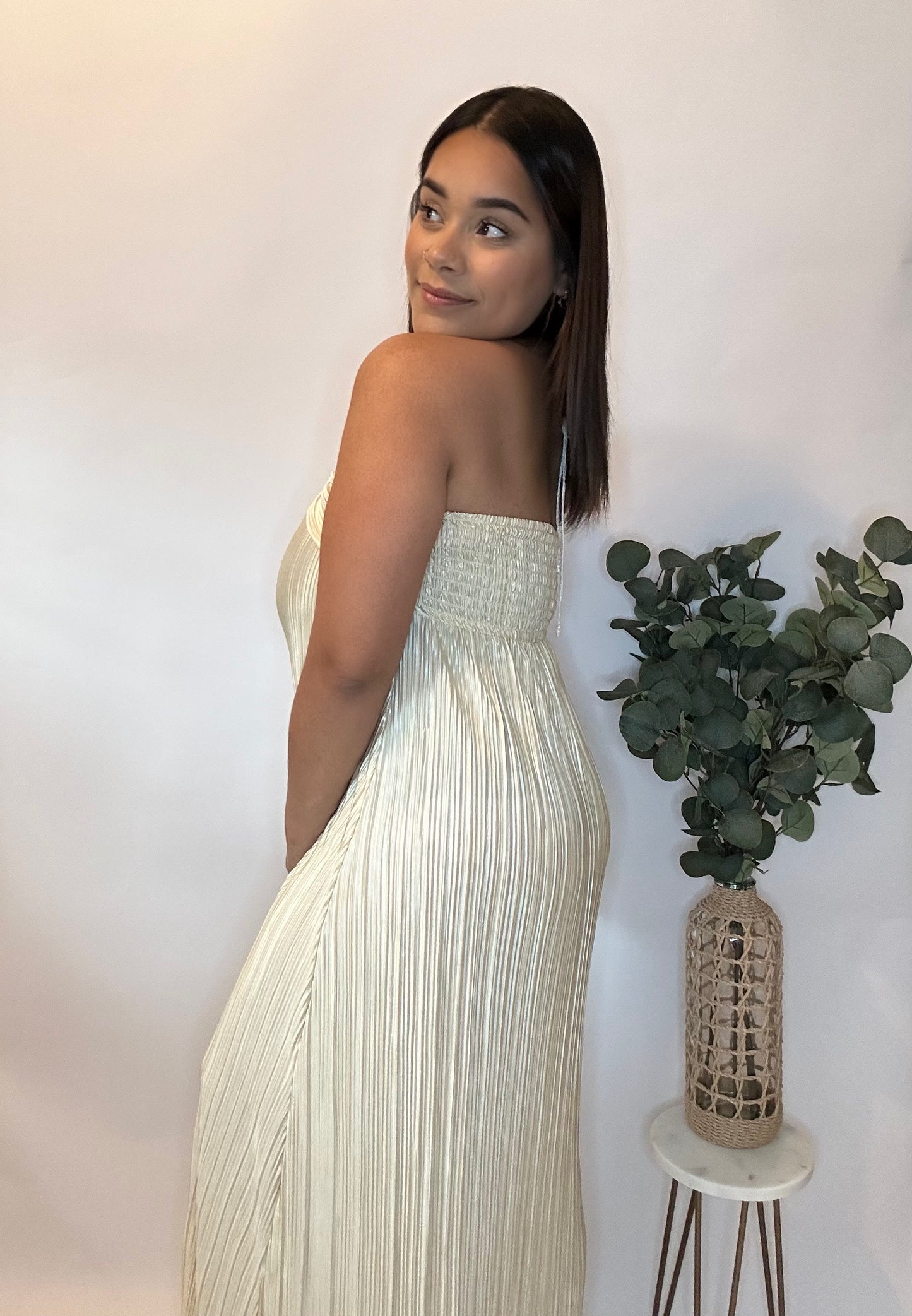 Champagne Maxi Dress